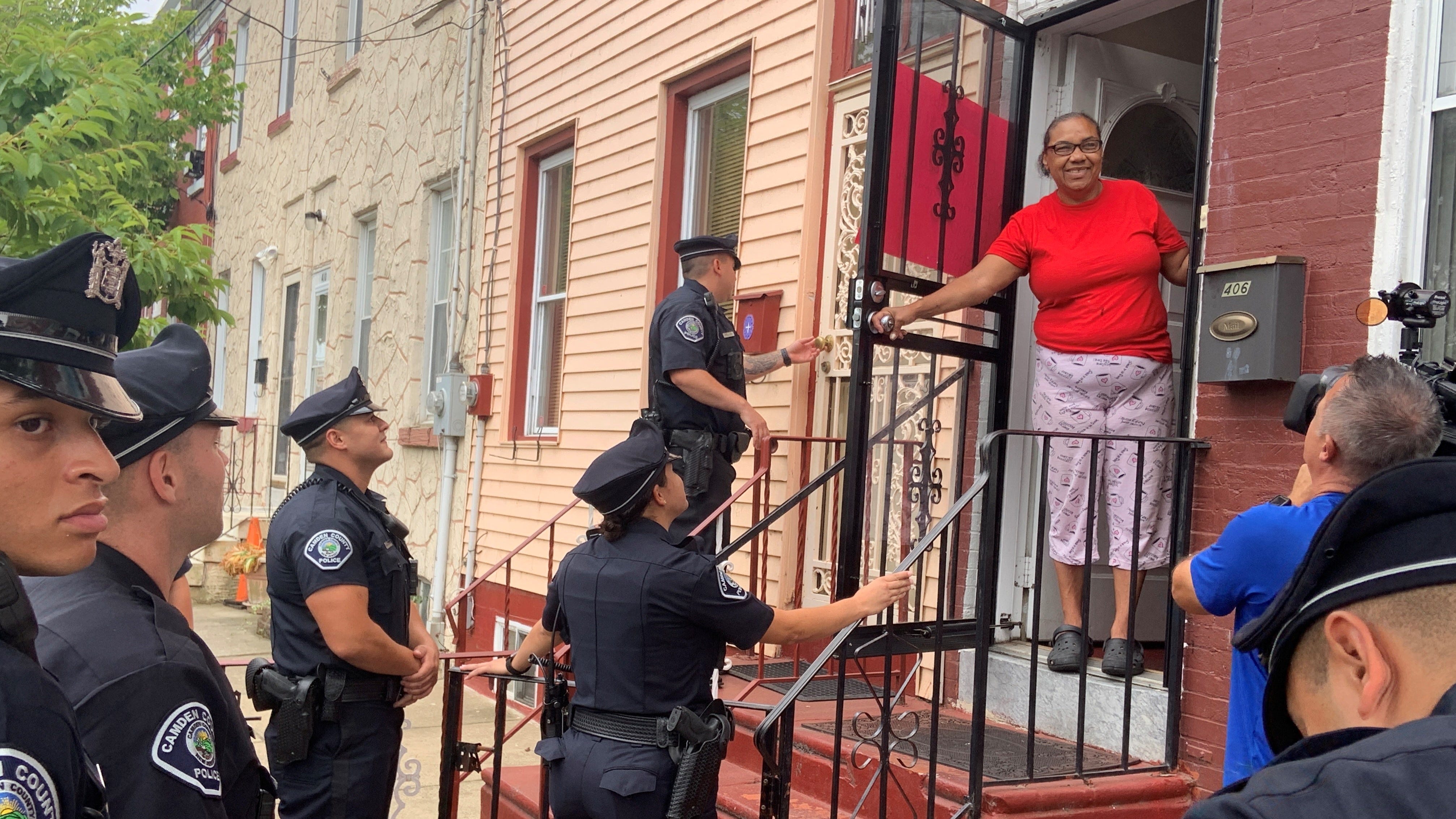 New Camden County police officers hit streets to build trust with residents