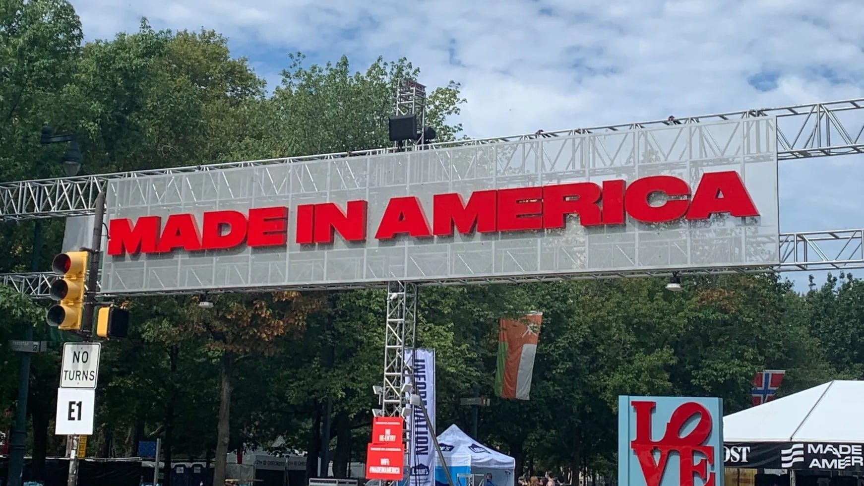 Philadelphia starting to close numerous streets for Made in America Festival
