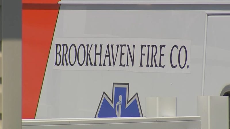 A Brookhaven Fire Company emergency vehicle.