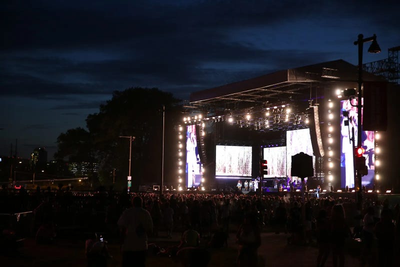 2022 Made in America Festival main stage Saturday, Sept. 3