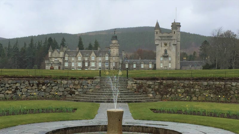 Balmoral Castle in Scotland.