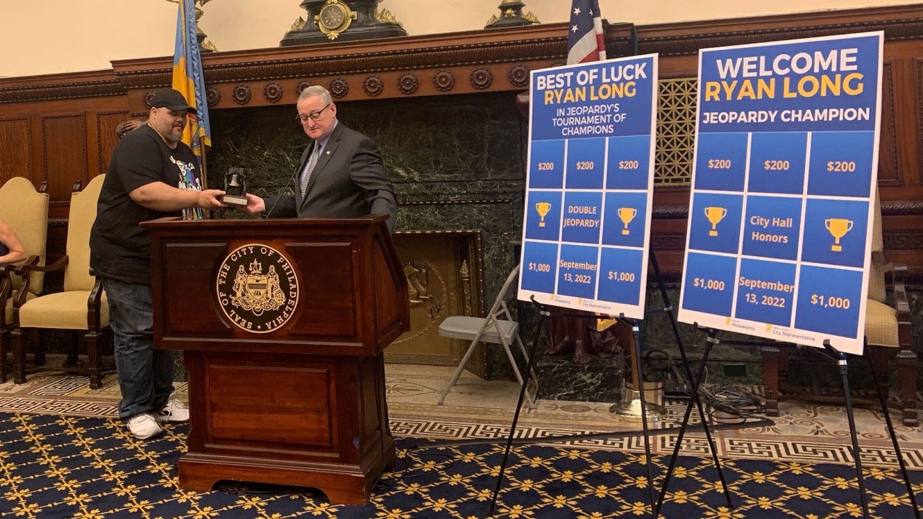 Mayor honors Philly ‘Jeopardy!’ champ ahead of Tournament of Champions