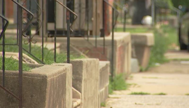 A block in Southwest Philadelphia where a 3-year-old was found brutally beaten to death in July.