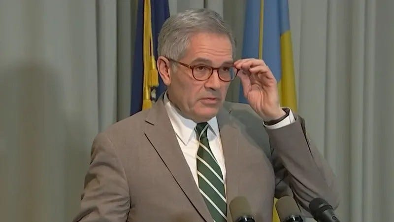 Philadelphia District Attorney Larry Krasner