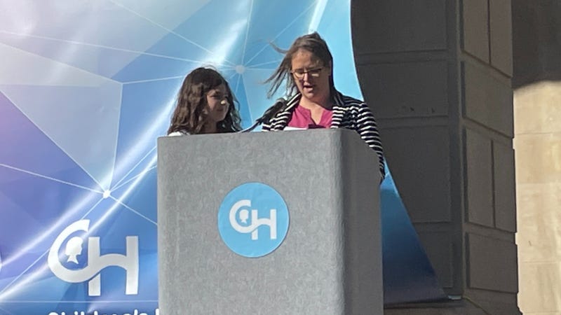 Molly Katz, 12, and her mother Andrea describe their experience at CHOP.