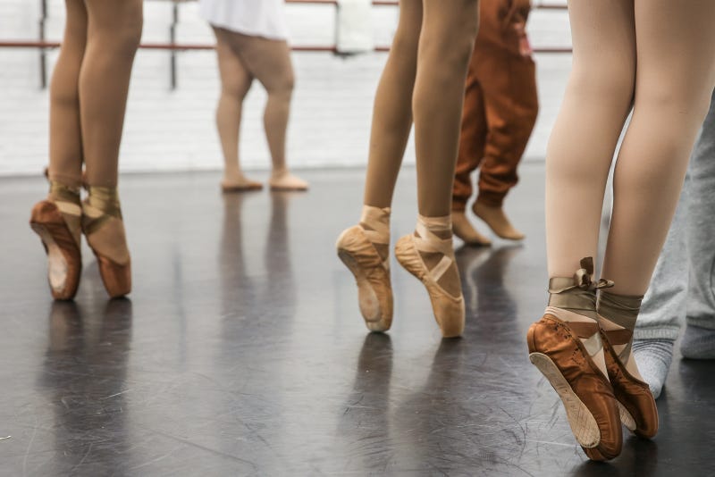 Dancers rehearse for their annual holiday show, “The Nutcracker: Dipped in Chocolate.”