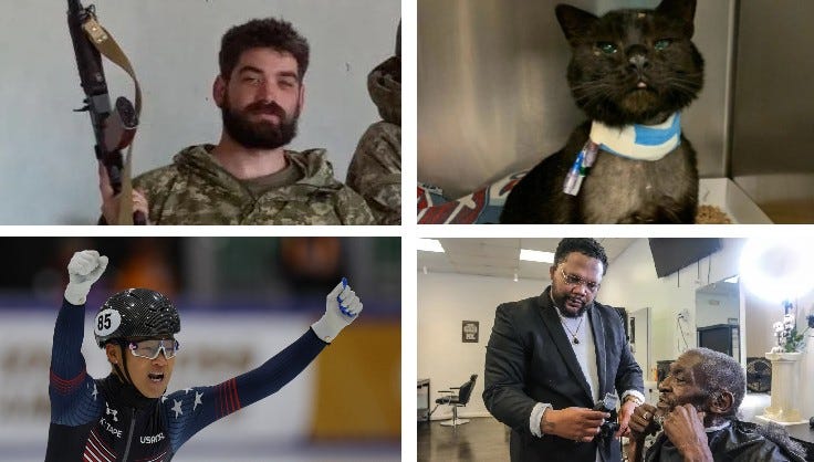 Luke Lucyszyn, Buddy the cat, Type Combs, Andrew Heo