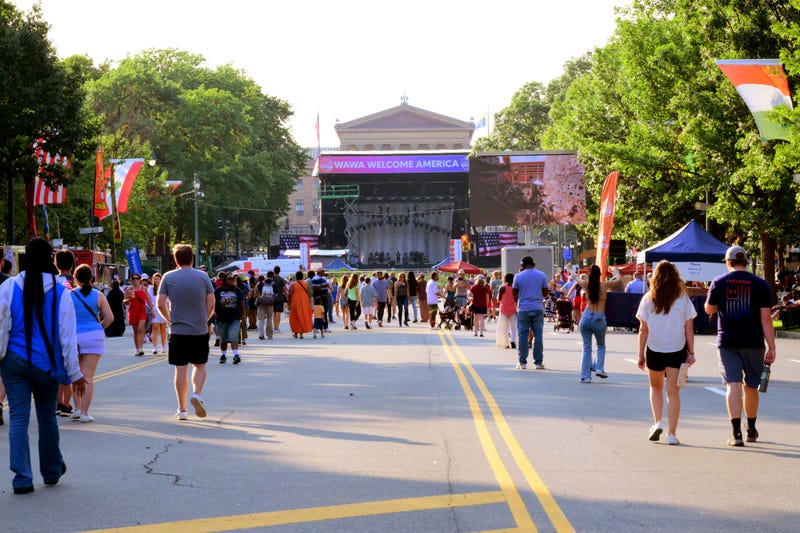 Wawa Welcome America Benjamin Franklin Parkway