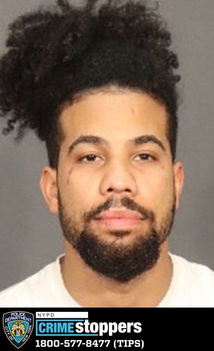 A mugshot shared by the police.