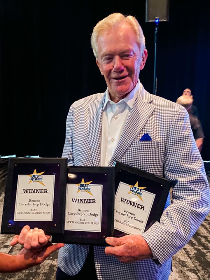 Upstate businessman and wife honored at ceremony