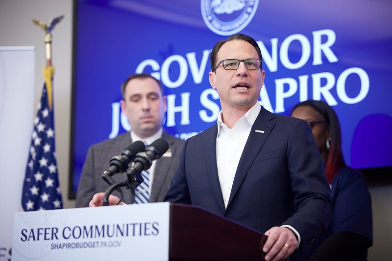 Gov. Josh Shapiro highlighted his plans to create safer communities by investing in Pennsylvania's 911 emergency dispatch system, firefighters, and emergency medical services (EMS) providers during a visit to the Montgomery County 911Center in Eagleville.