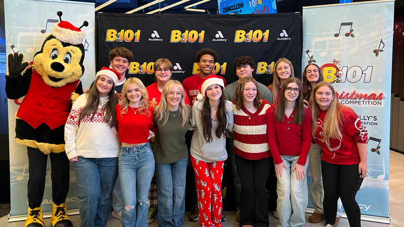 B101's 2024 High School Christmas Choir Competition Champions Pottsgrove High School Performs at B101
