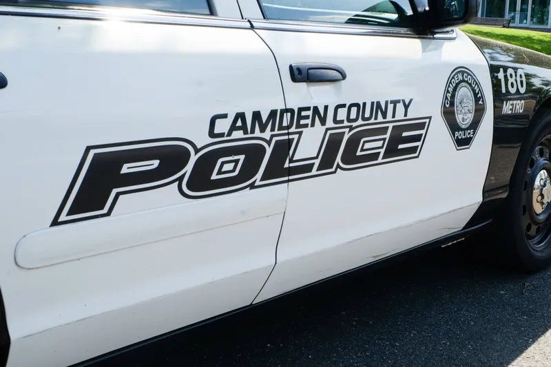 Camden County Police Department vehicle
