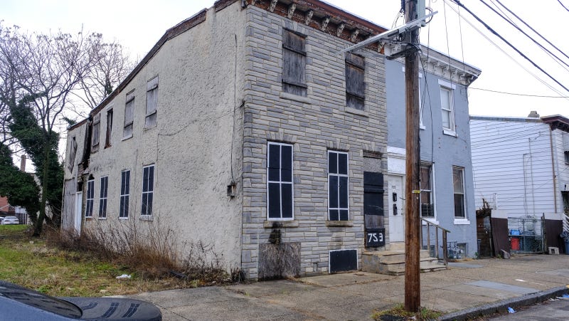 Martin Luther King Jr.'s former residence at 753 Walnut Street in Camden, NJ