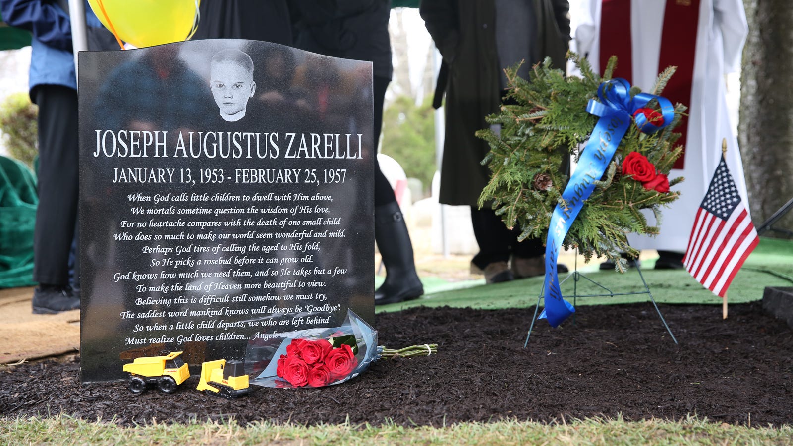 Identified after 65 years, ‘Boy in the Box’ gets new headstone on his 70th birthday