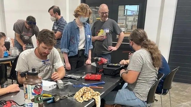 NextFab and Philly Fixers Guild are teaming up on a series of Mini Repair Fairs, the second Thursday of every month.