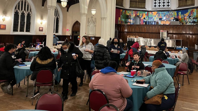Broad Street Ministry in Center City was home base for organizers and the hundreds of volunteers you conducted a point-in-time count of Philadelphia's homeless population.