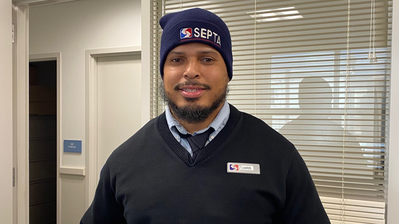 SEPTA driver Chris DeShields