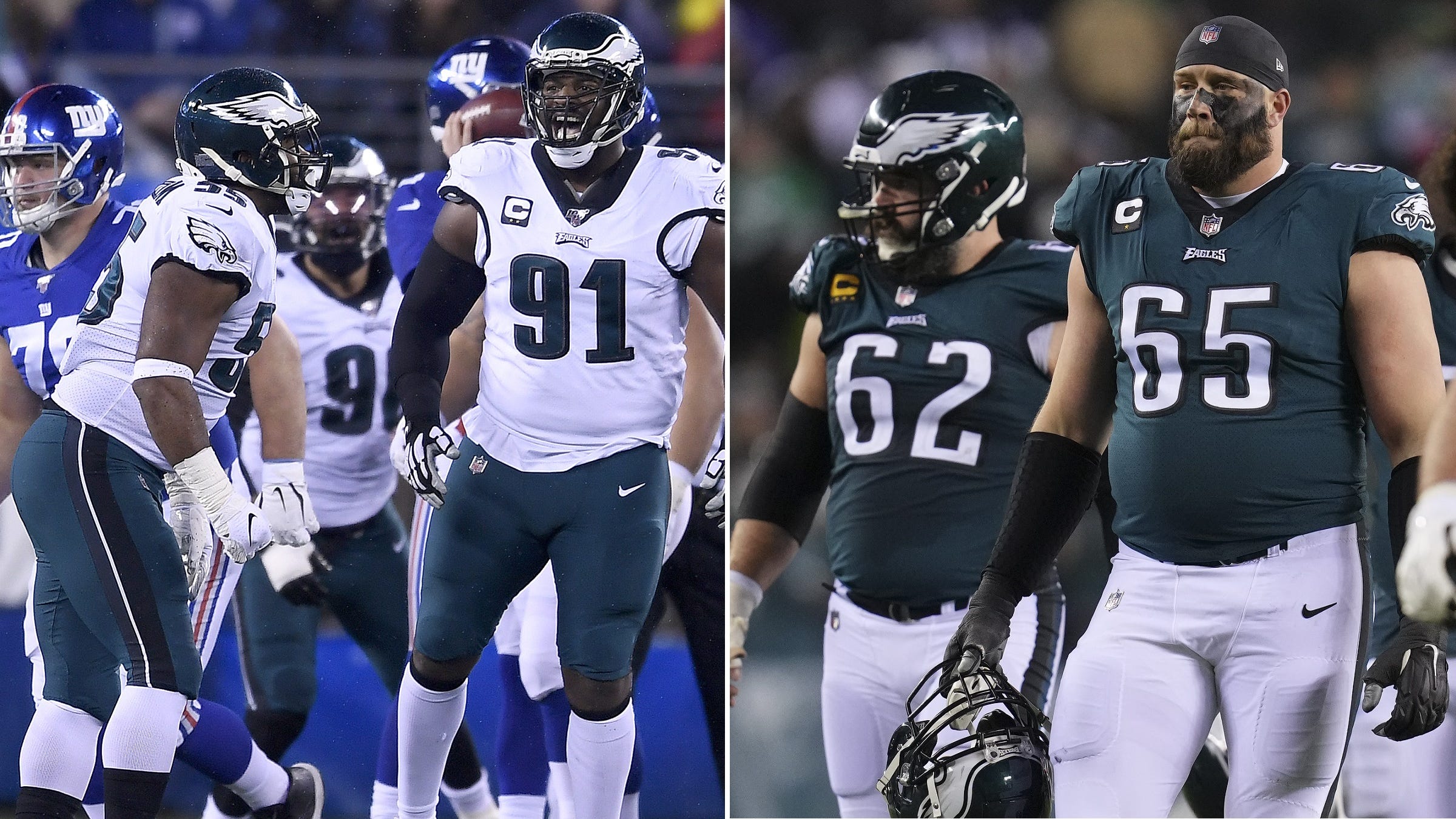 A core of 4: Eagles’ veteran linemen fuel 2 Super Bowl runs