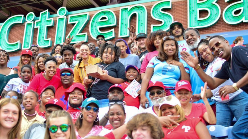 At the Phillies' regular season home finale at Citizens Bank Park, Philly Sports Fan of the Week Alvah Brown asked Kim West to marry him.