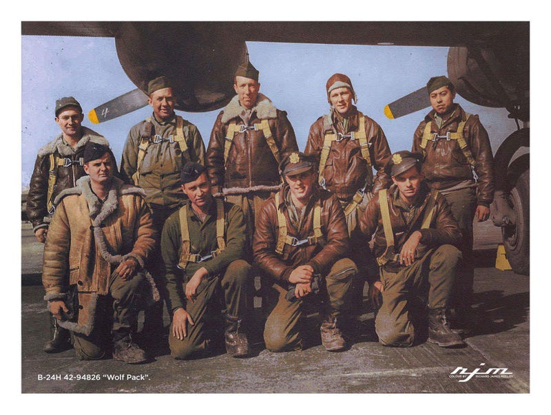 B-24 Liberator pilot, 1st Lt. Montgomery, accounted for from WWII