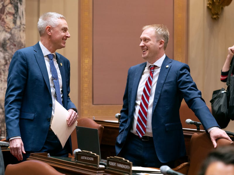 There are reports that federal prosecutors want former Republican Minnesota State Senator Justin Eichorn (Grand Rapids) to remain in jail before his trial for soliciting sex from a minor.