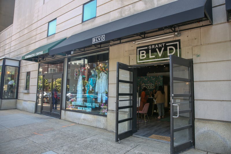The Grant Blvd clothing store