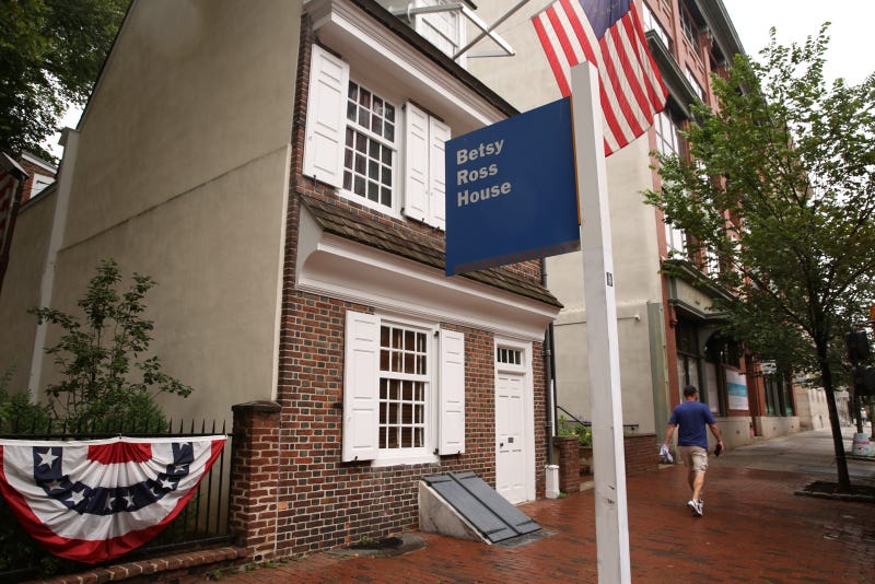 The Betsy Ross House located at 239 Arch St. in Philadelphia.