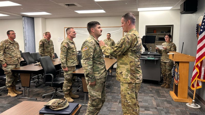 Maryland Guard soldier recognized for off-duty water rescue