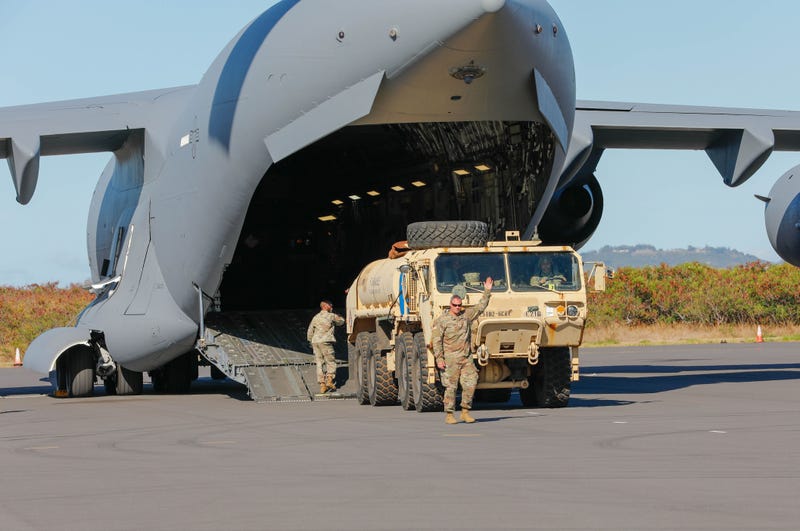 Military response in Hawaii has been quick, as requested by local officials