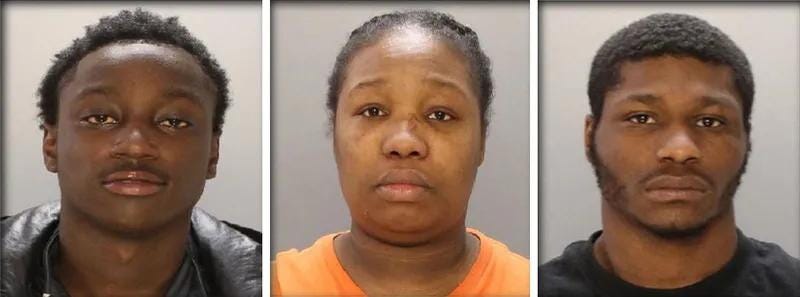 From left: Defendants Zamir Burton, Lashawna Dantzler and Zahmir Mason are expected to stand trial in September for their alleged roles in the torture of two men and the death of one of them.