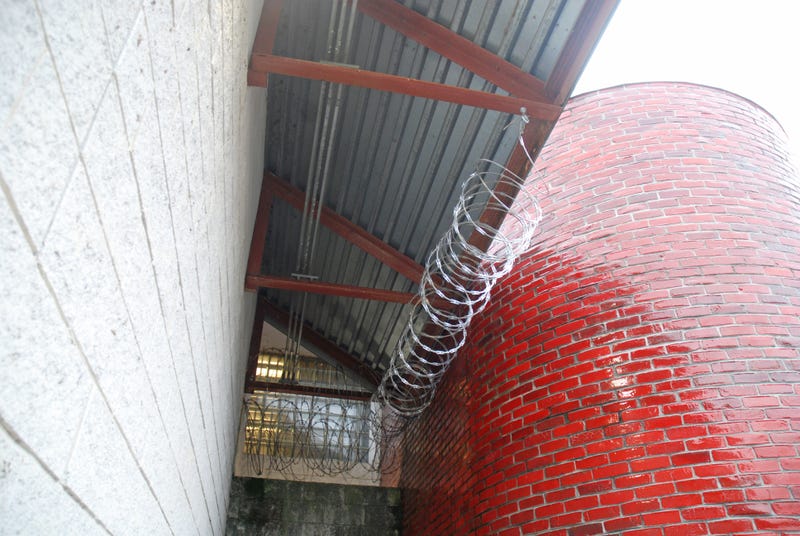 More razor wire has been added to exercise yards in Chester County Prison.