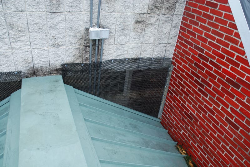 Metal mesh has been added to exercise yards in Chester County Prison, prohibiting access to the roof.