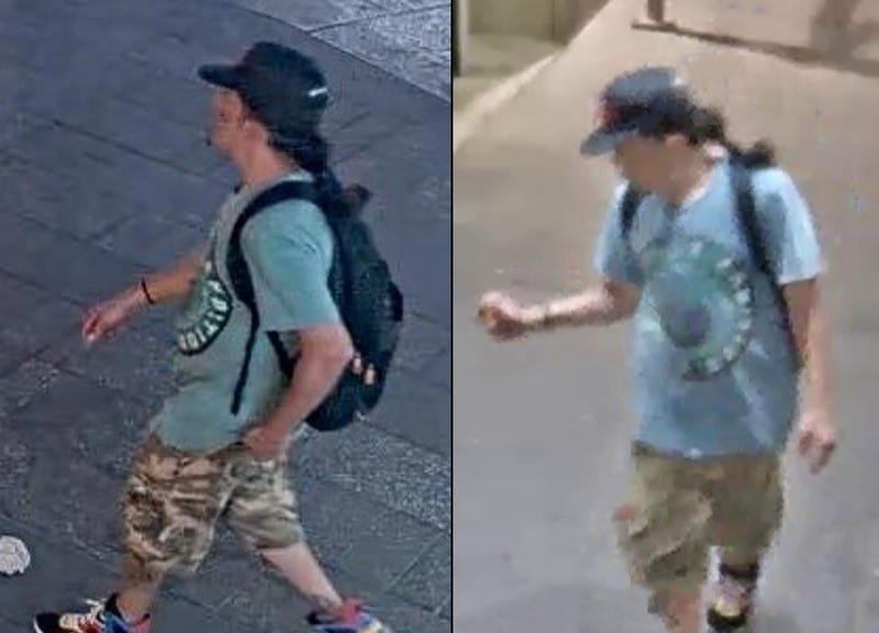 The suspect is believed to be about 25 years old