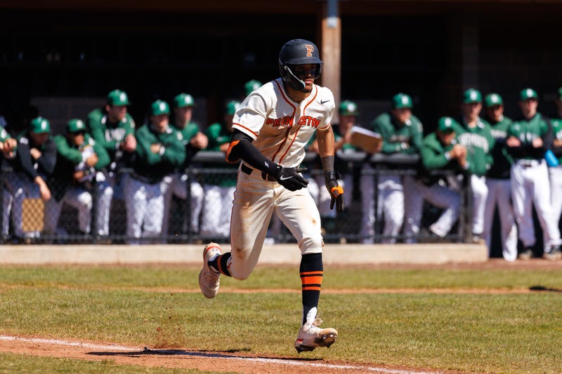 Scott Bandura, outfielder for the Princeton Tigers.