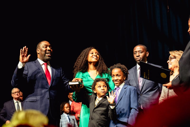 Kenyatta Johnson sworn in as Philadelphia City Council president