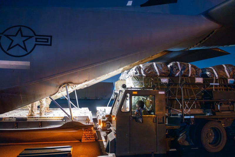 U.S. participates in second humanitarian airdrop for Gaza