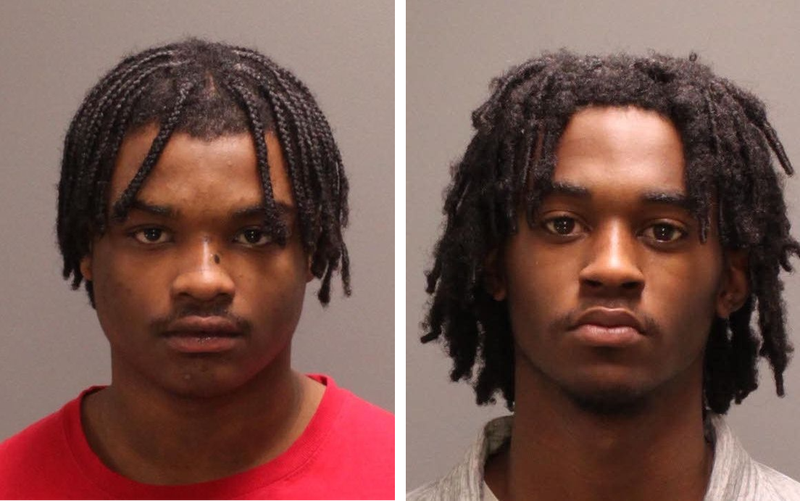From left: Ahnile Buggs and Jamaal Tucker
