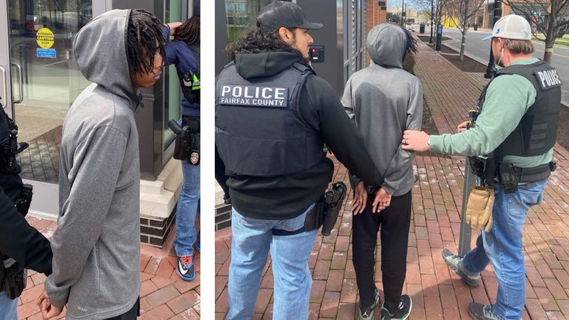 Members of the U.S. Marshals Eastern Pennsylvania Violent Crimes Fugitive Task Force and the Capital Area Regional Fugitive Task Force arrest Asir Boone, the fourth and final suspect wanted for the March 6 mass shooting at a Northeast Philadelphia SEPTA bus stop.