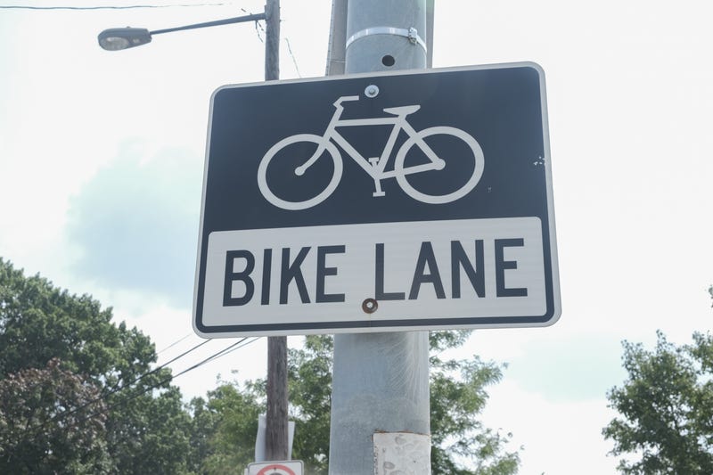 bike lane sign