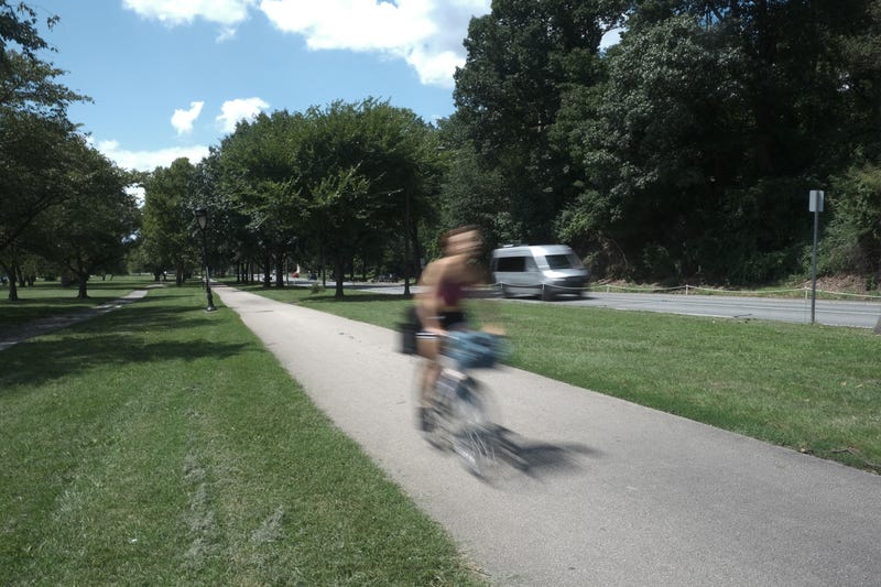 A section of the Schuylkill River Trail along Kelly Drive.
