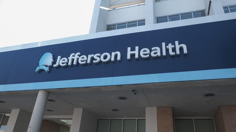 Jefferson Health sign