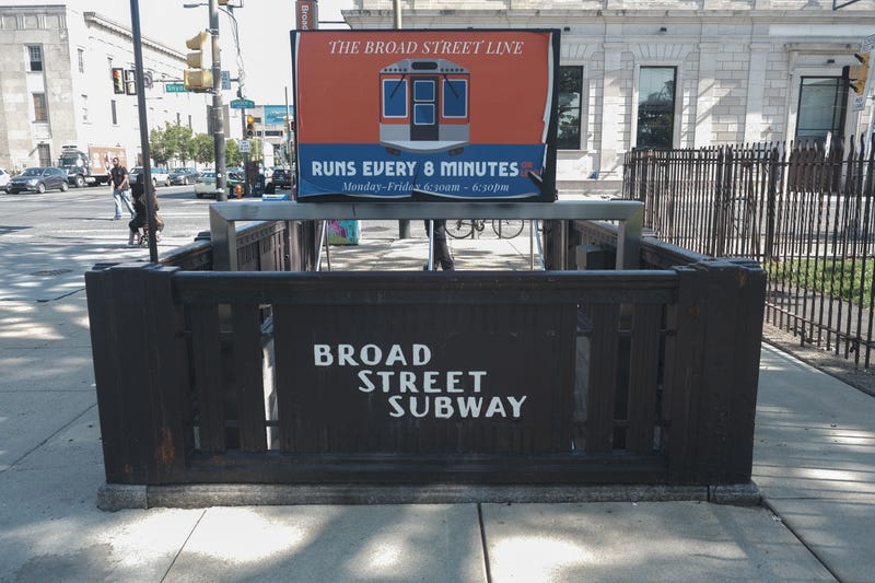 Broad Street Line sign