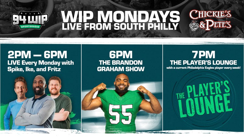 94WIP Brandon Graham, Players' Lounge Chickie's & Pete's