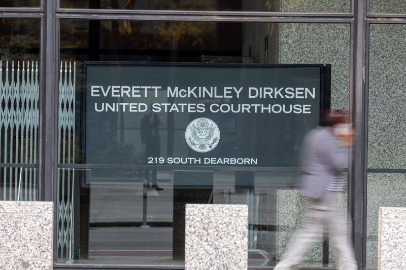 The government’s star witness, red-light camera entrepreneur-turned-FBI mole Omar Maani, finished testimony Thursday in State Sen. Emil Jones III’s federal corruption trial at the Dirksen Federal Courthouse in Chicago, pictured in October. (Capitol News Illinois photo by Andrew Adams.