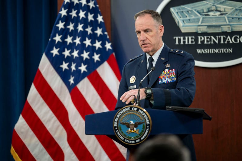 Pentagon Press Secretary Air Force Maj. Gen. Pat Ryder conducts a press briefing at the Pentagon, Dec. 3, 2024