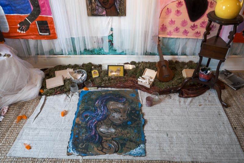 On display at The Colored Girls Museum