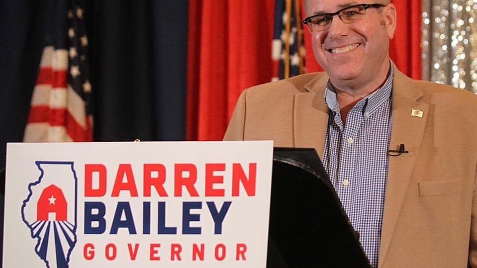 Senator Darren Bailey feels like Republican frontrunner for gubernatorial race