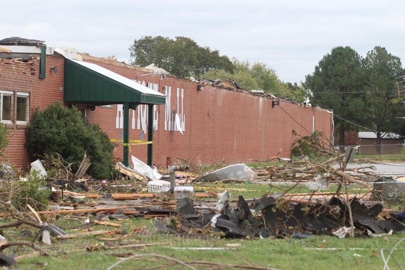 tornado damage in Missouri