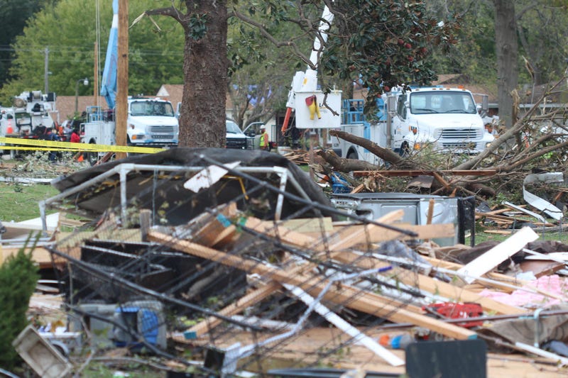 tornado damage in Missouri